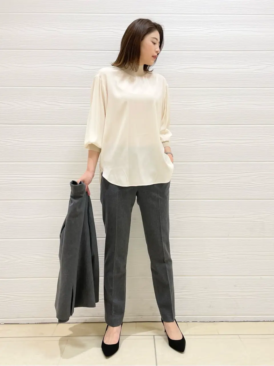 JOSEPH スタッフ コーディネート画像