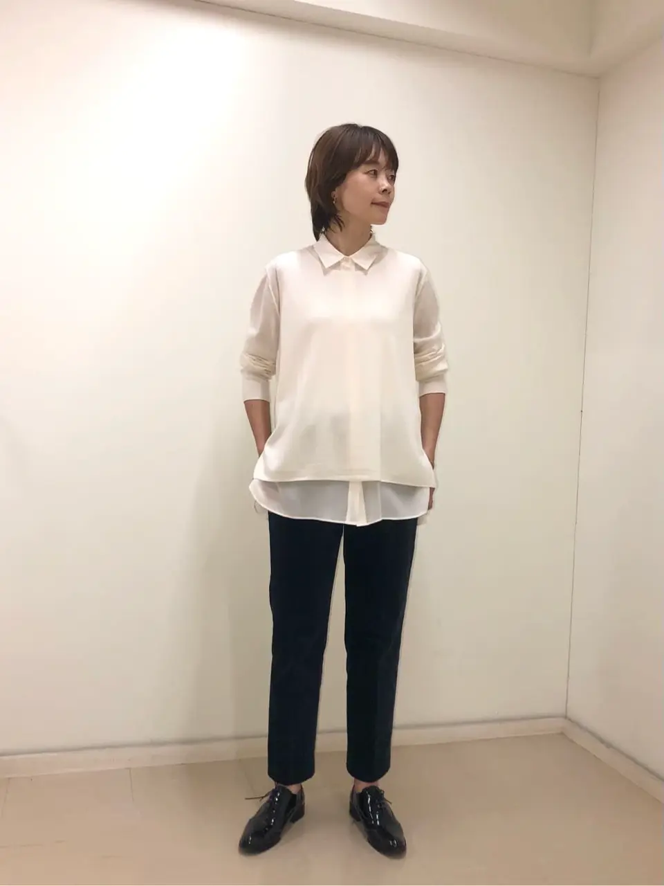 JOSEPH スタッフ コーディネート画像