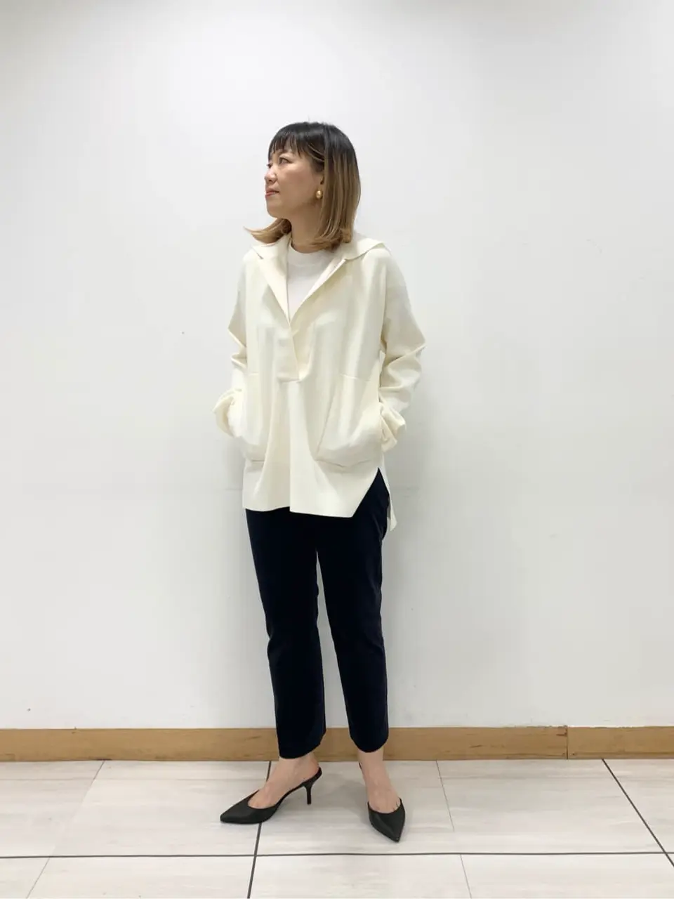 JOSEPH スタッフ コーディネート画像