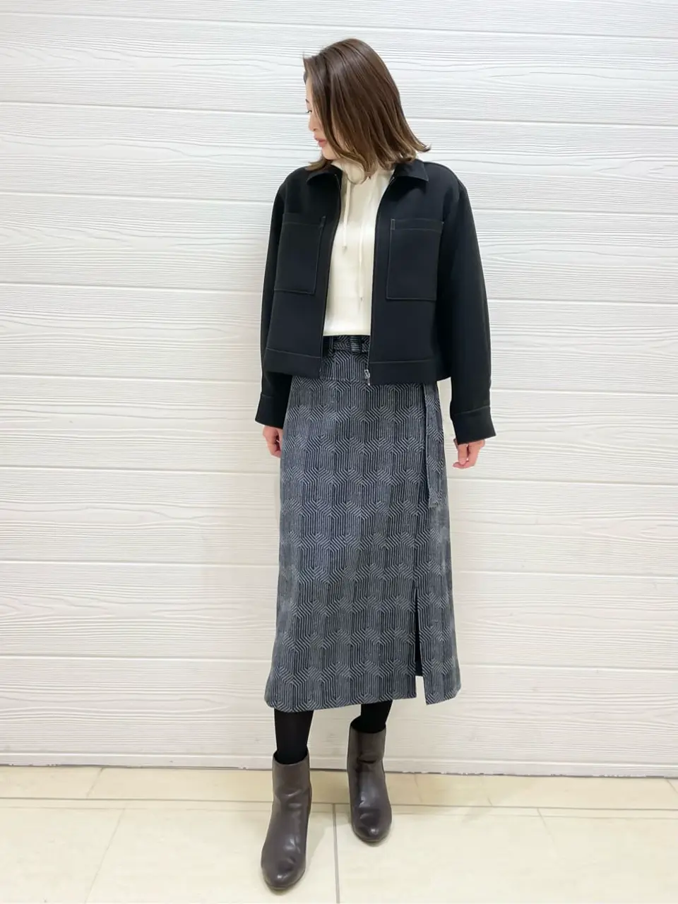 JOSEPH スタッフ コーディネート画像