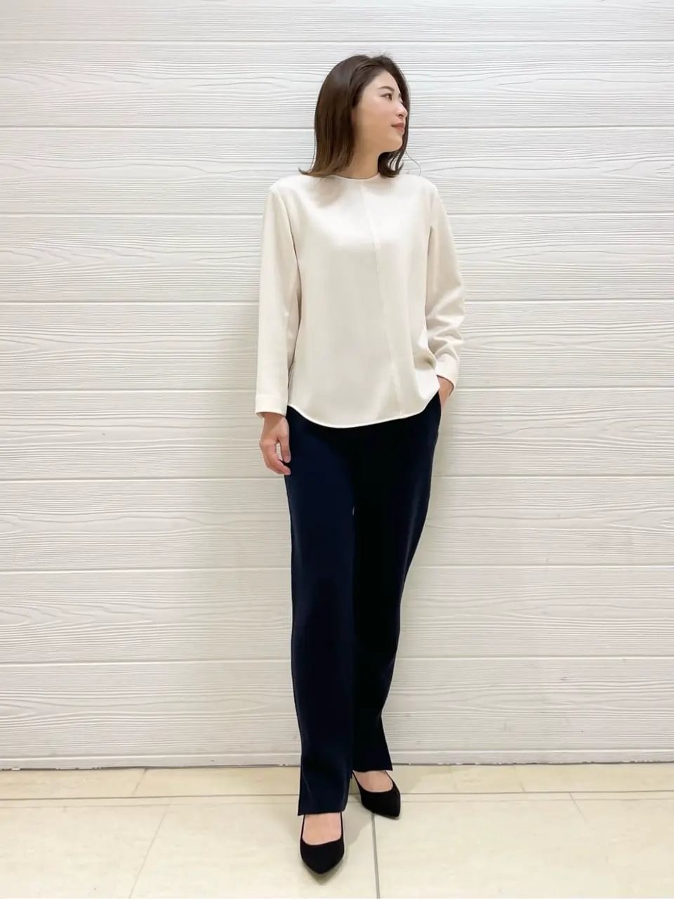 JOSEPH スタッフ コーディネート画像