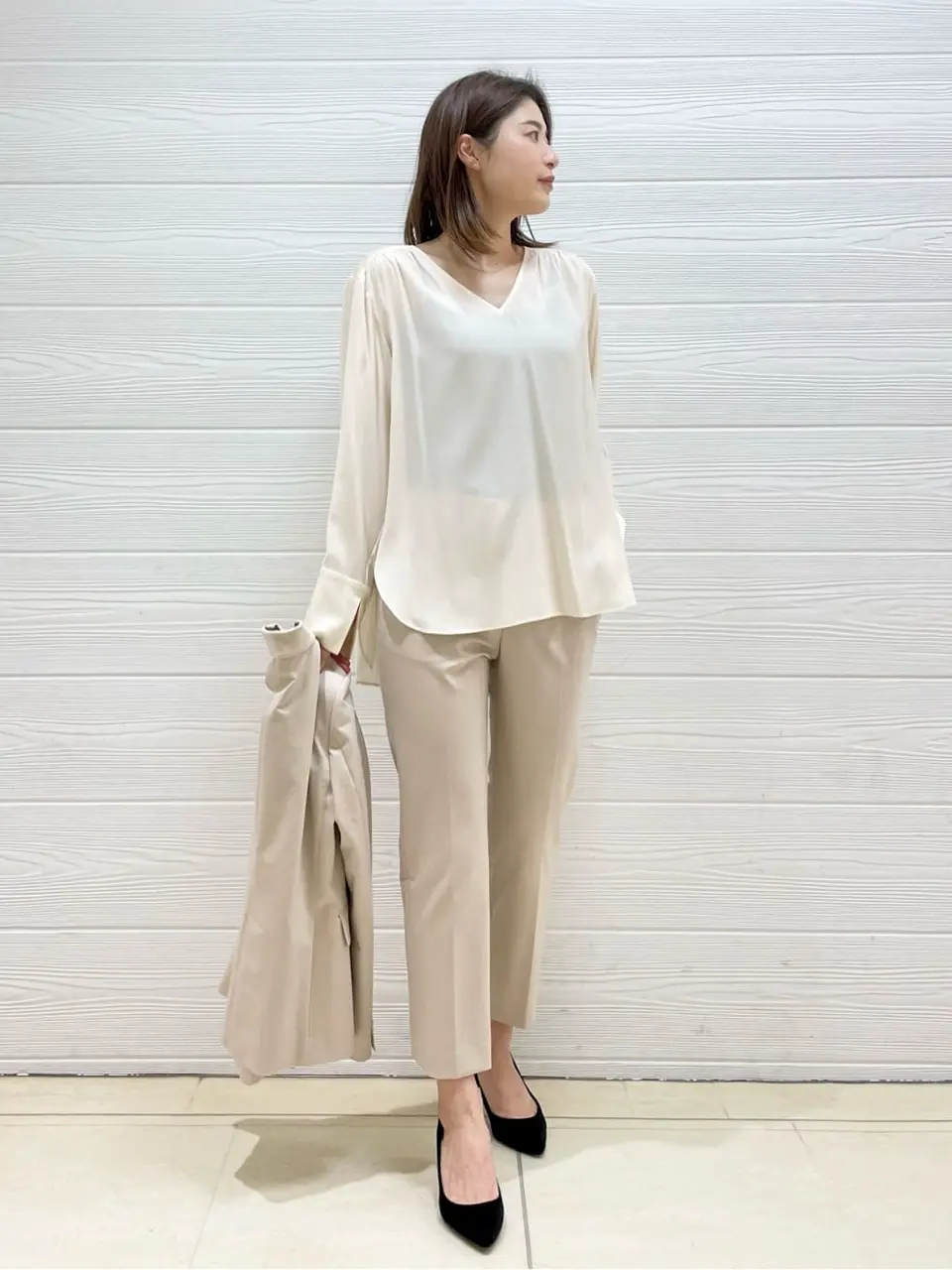 JOSEPH スタッフ コーディネート画像