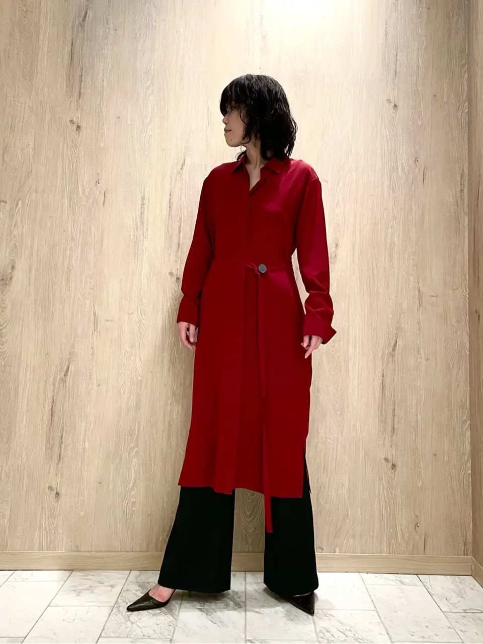 JOSEPH スタッフ コーディネート画像