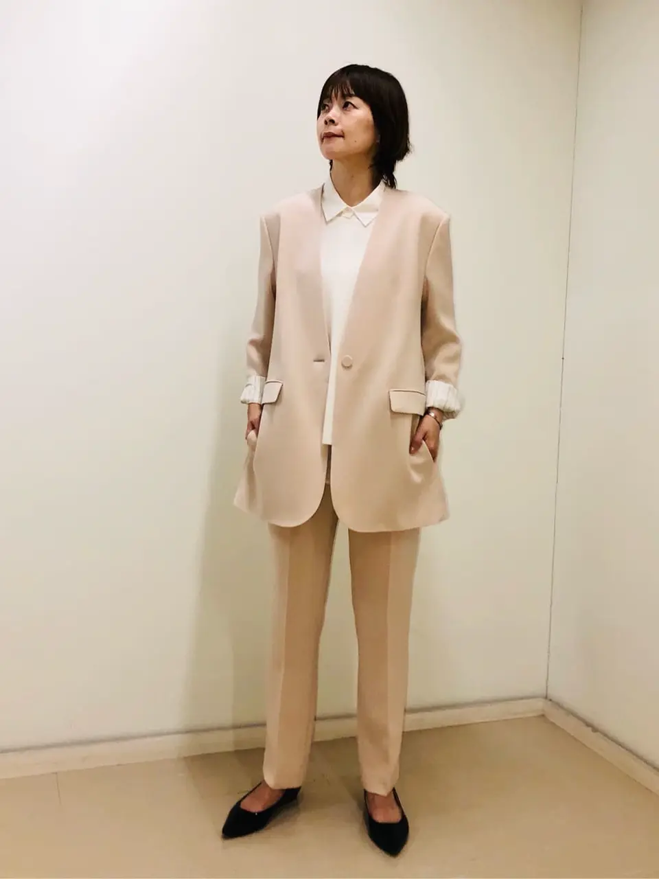 JOSEPH スタッフ コーディネート画像