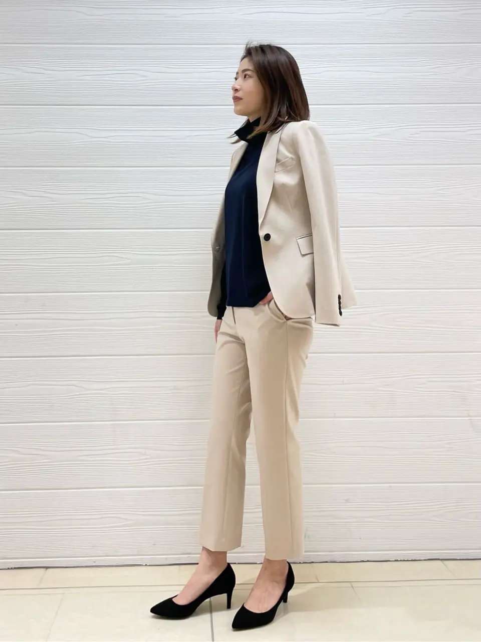 JOSEPH スタッフ コーディネート画像