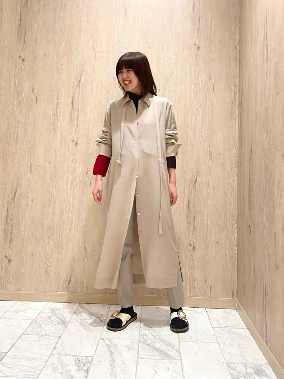 JOSEPH スタッフ コーディネート画像