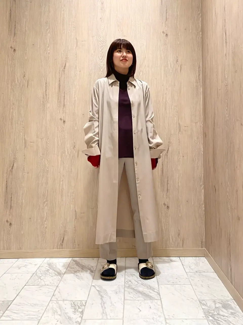 JOSEPH スタッフ コーディネート画像