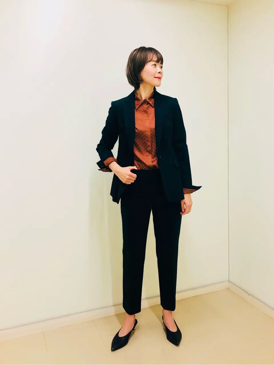 JOSEPH スタッフ コーディネート画像