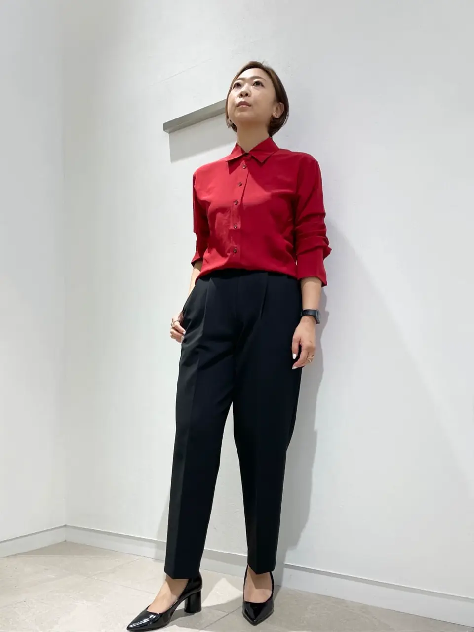 JOSEPH スタッフ コーディネート画像