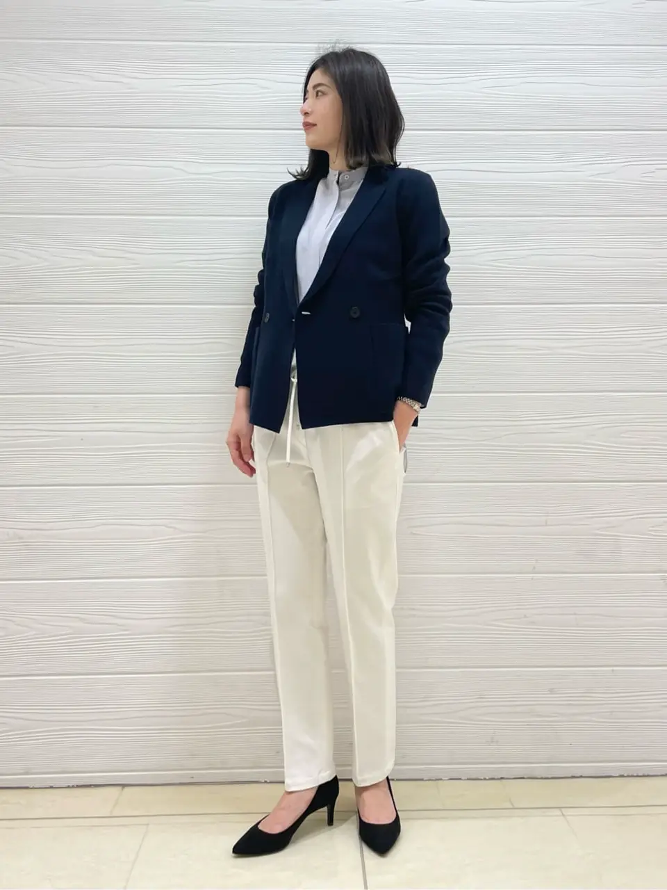 JOSEPH スタッフ コーディネート画像