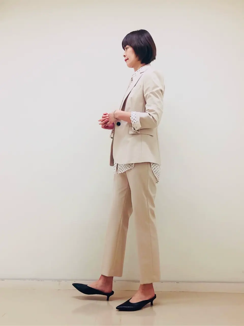 JOSEPH スタッフ コーディネート画像