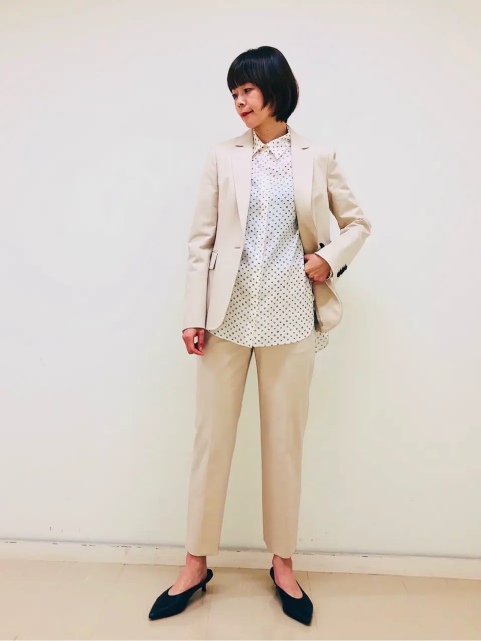 JOSEPH スタッフ コーディネート画像