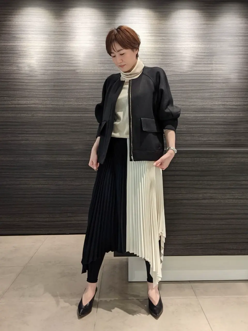 JOSEPH スタッフ コーディネート画像