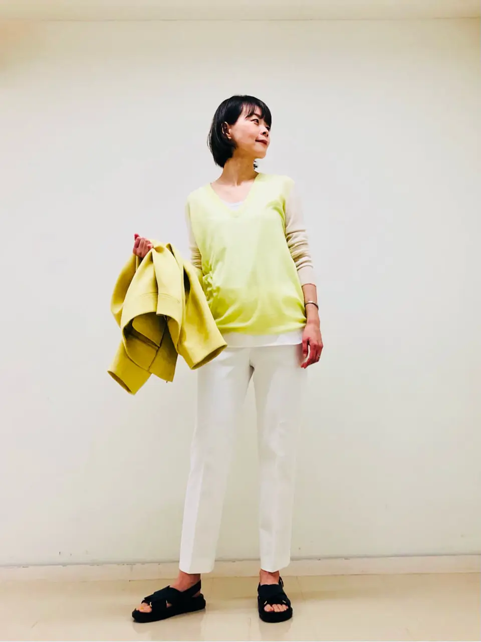 JOSEPH スタッフ コーディネート画像