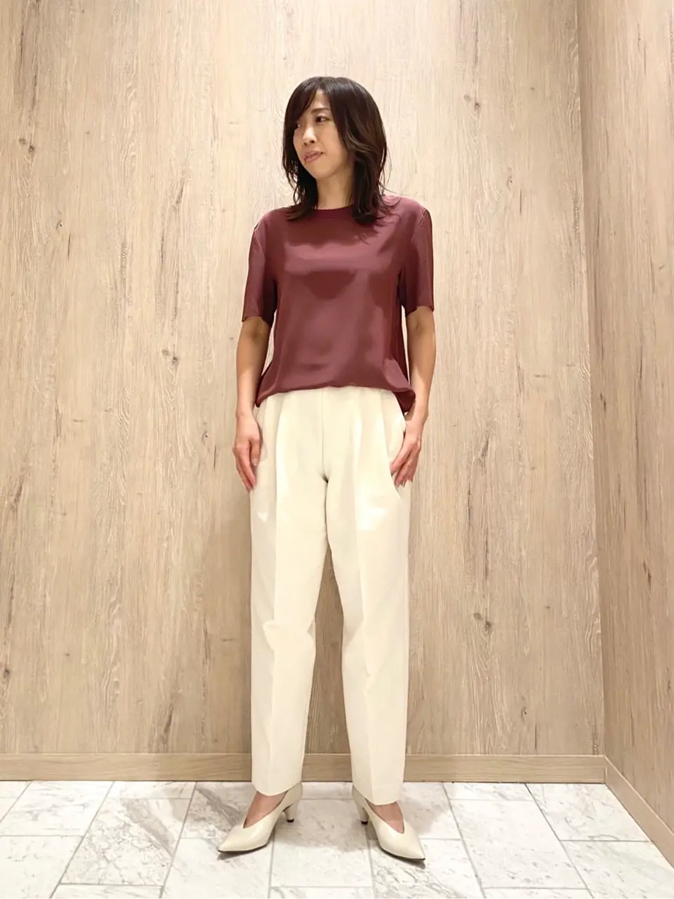 JOSEPH スタッフ コーディネート画像