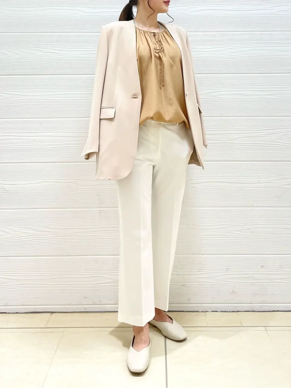 JOSEPH スタッフ コーディネート画像