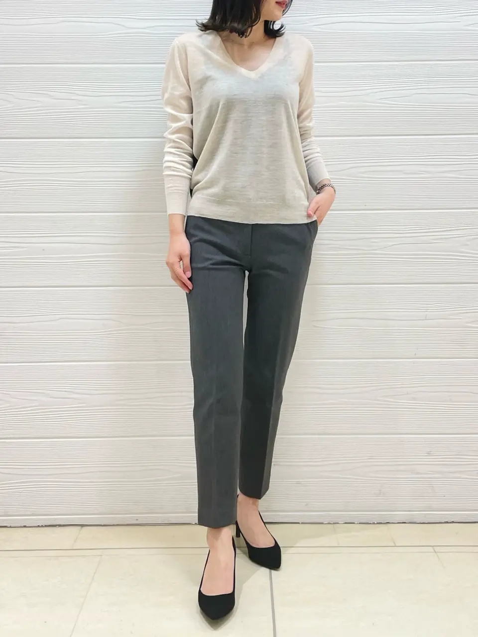 JOSEPH スタッフ コーディネート画像