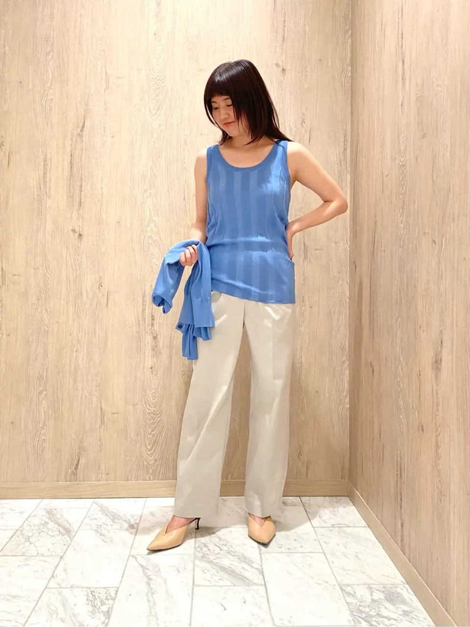 JOSEPH スタッフ コーディネート画像