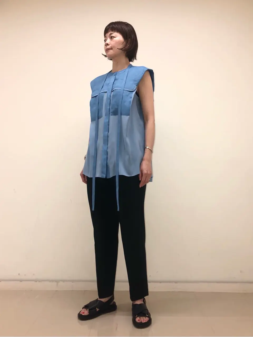 JOSEPH スタッフ コーディネート画像