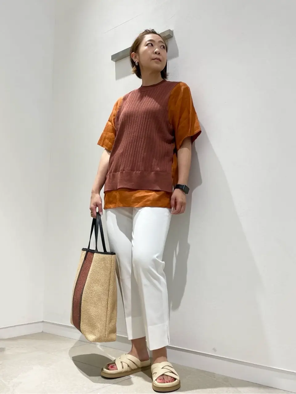 JOSEPH スタッフ コーディネート画像