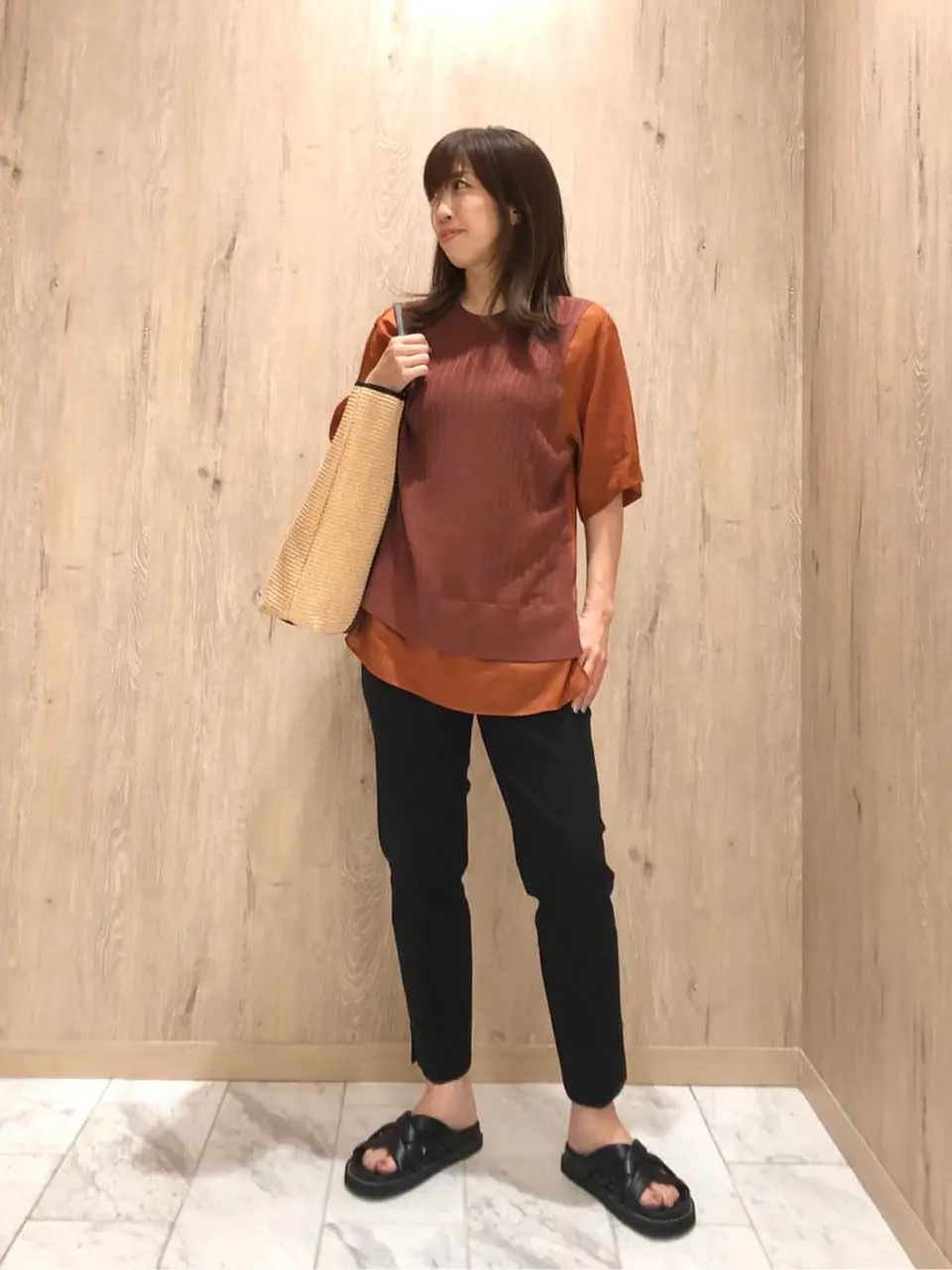  スタッフ コーディネート画像