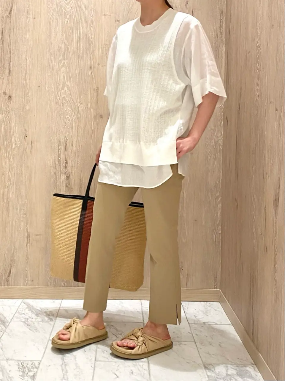 JOSEPH スタッフ コーディネート画像