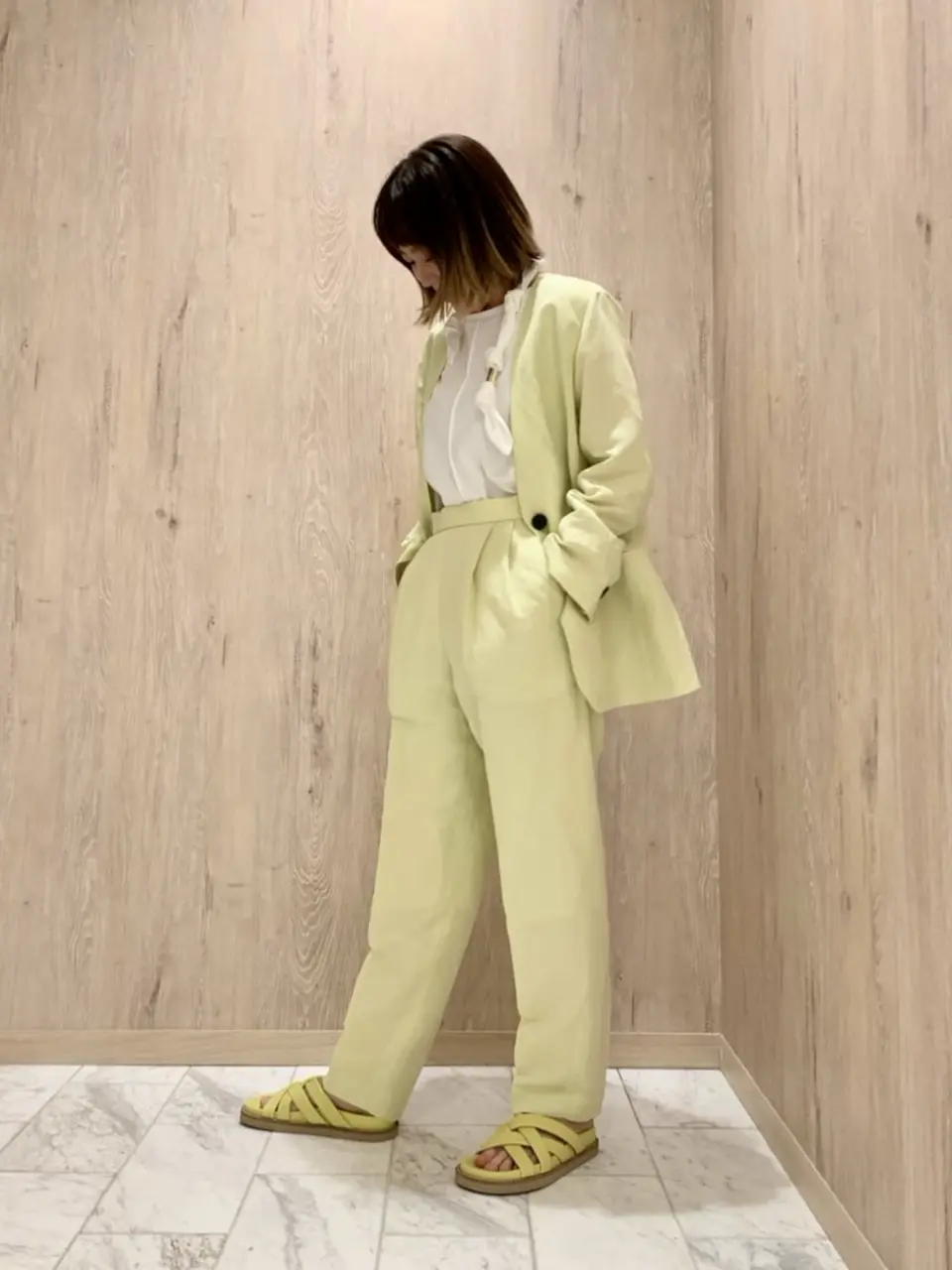  スタッフ コーディネート画像