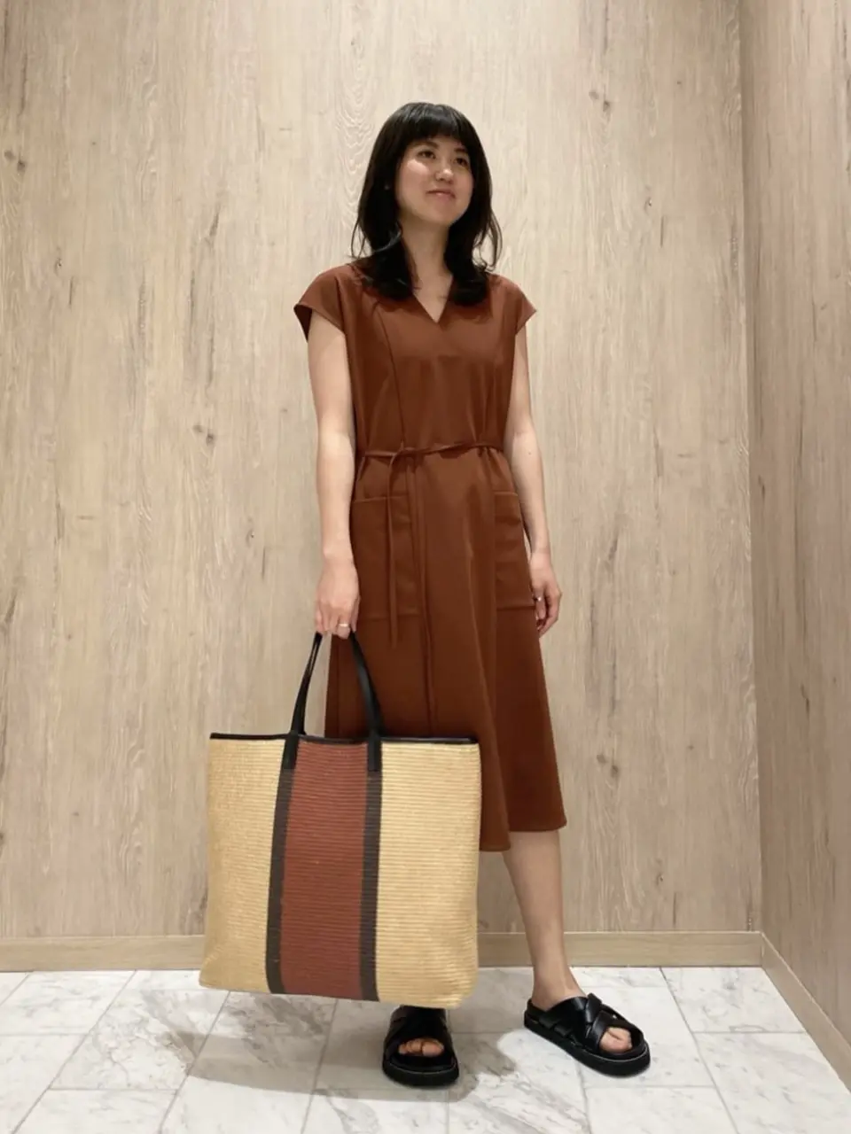 JOSEPH スタッフ コーディネート画像