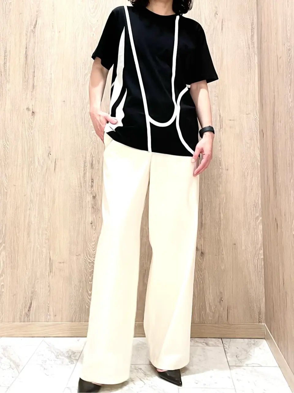 JOSEPH スタッフ コーディネート画像