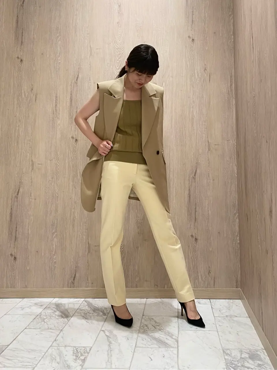  スタッフ コーディネート画像