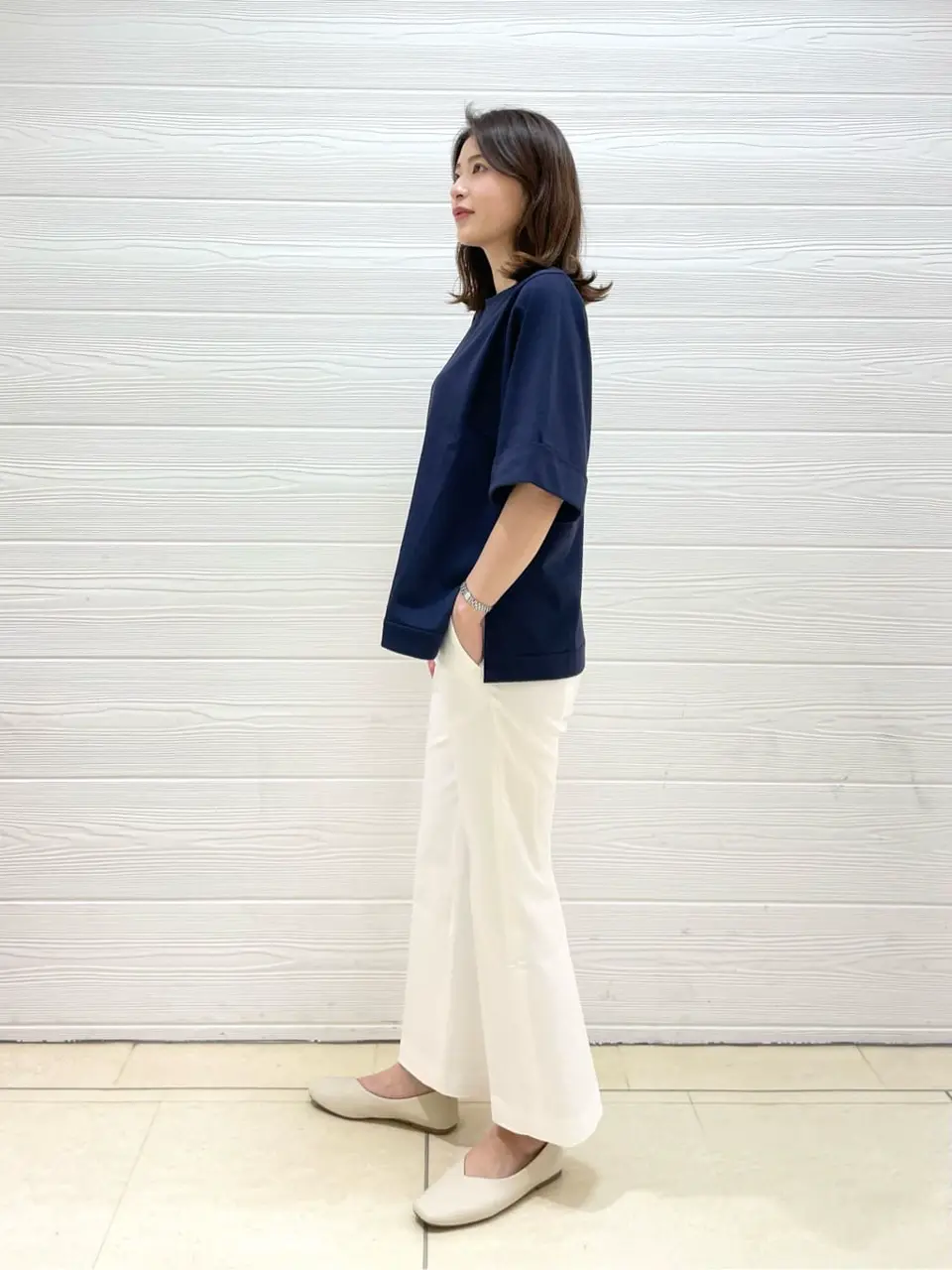 JOSEPH スタッフ コーディネート画像