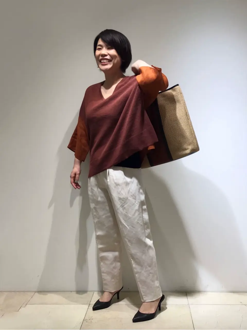 JOSEPH スタッフ コーディネート画像