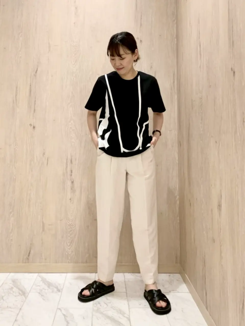 JOSEPH スタッフ コーディネート画像