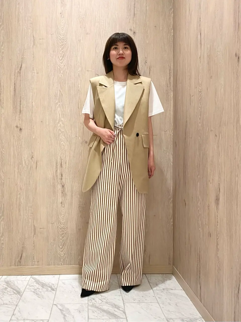  スタッフ コーディネート画像