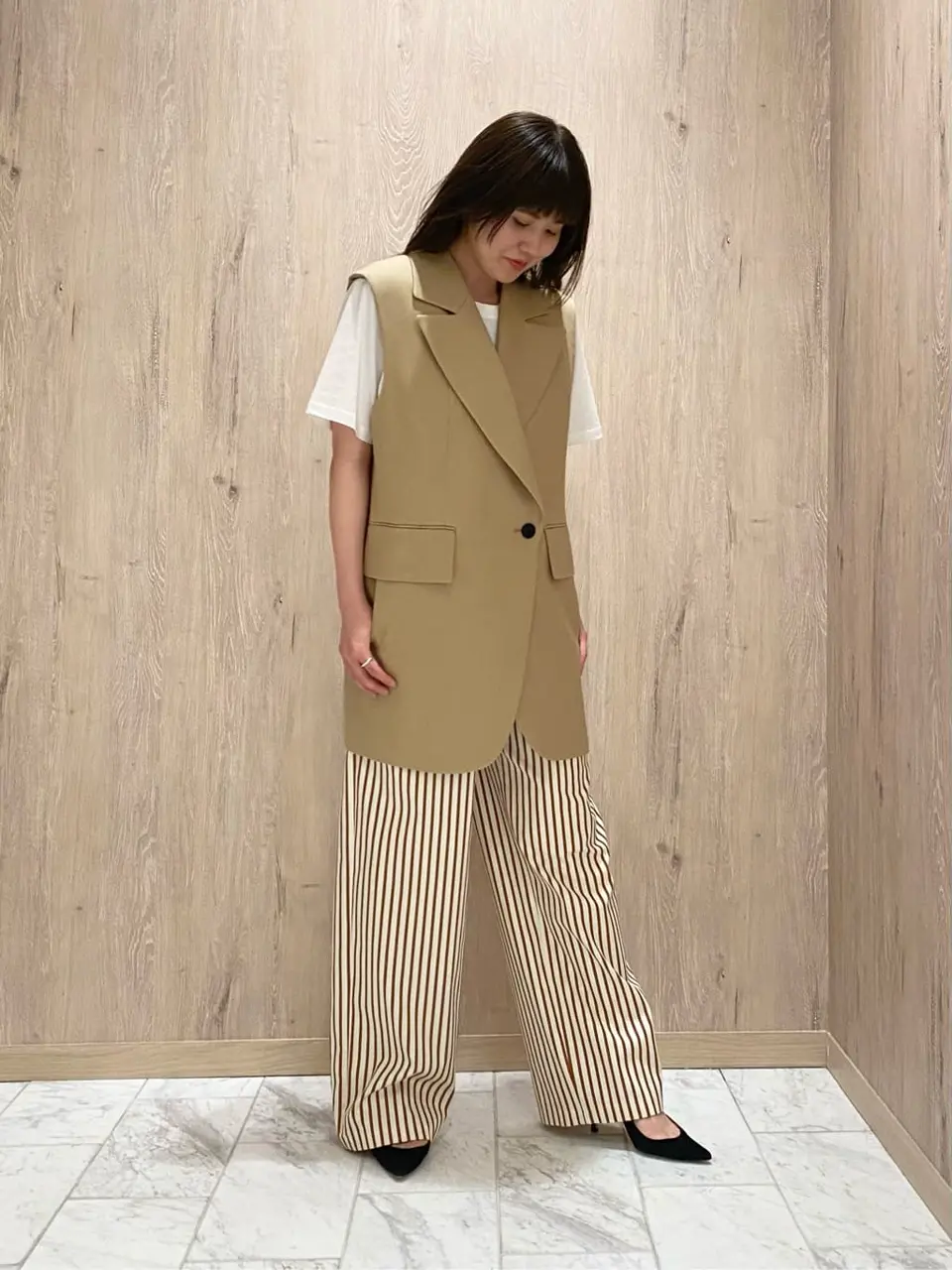 JOSEPH スタッフ コーディネート画像