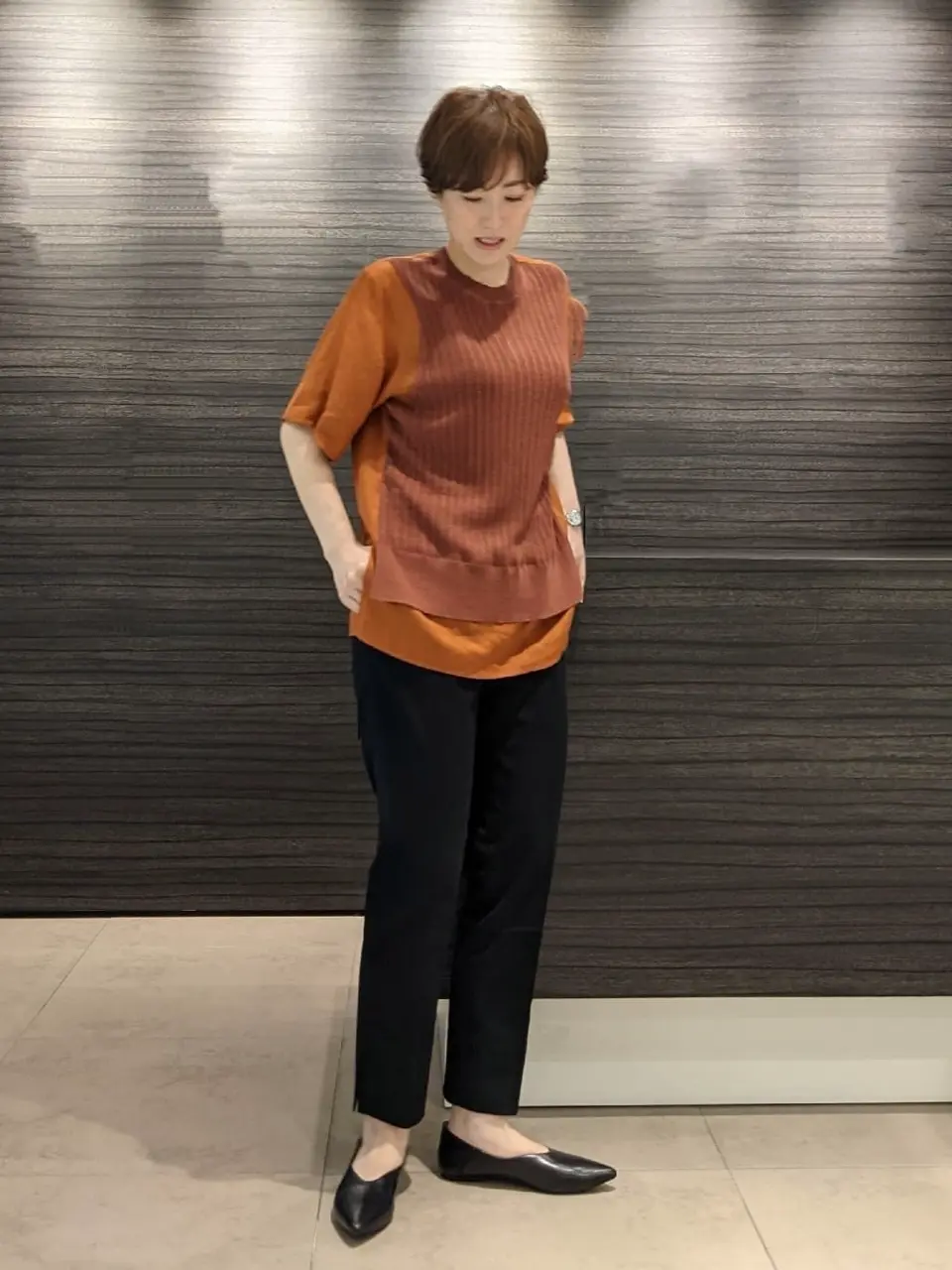 JOSEPH スタッフ コーディネート画像