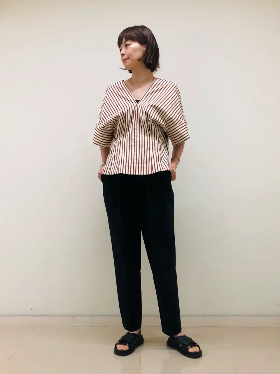 JOSEPH スタッフ コーディネート画像