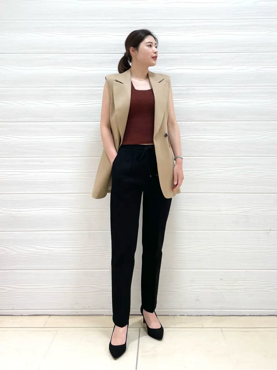 JOSEPH スタッフ コーディネート画像