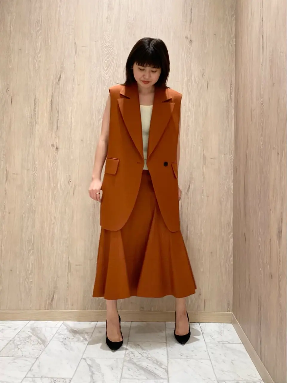  スタッフ コーディネート画像