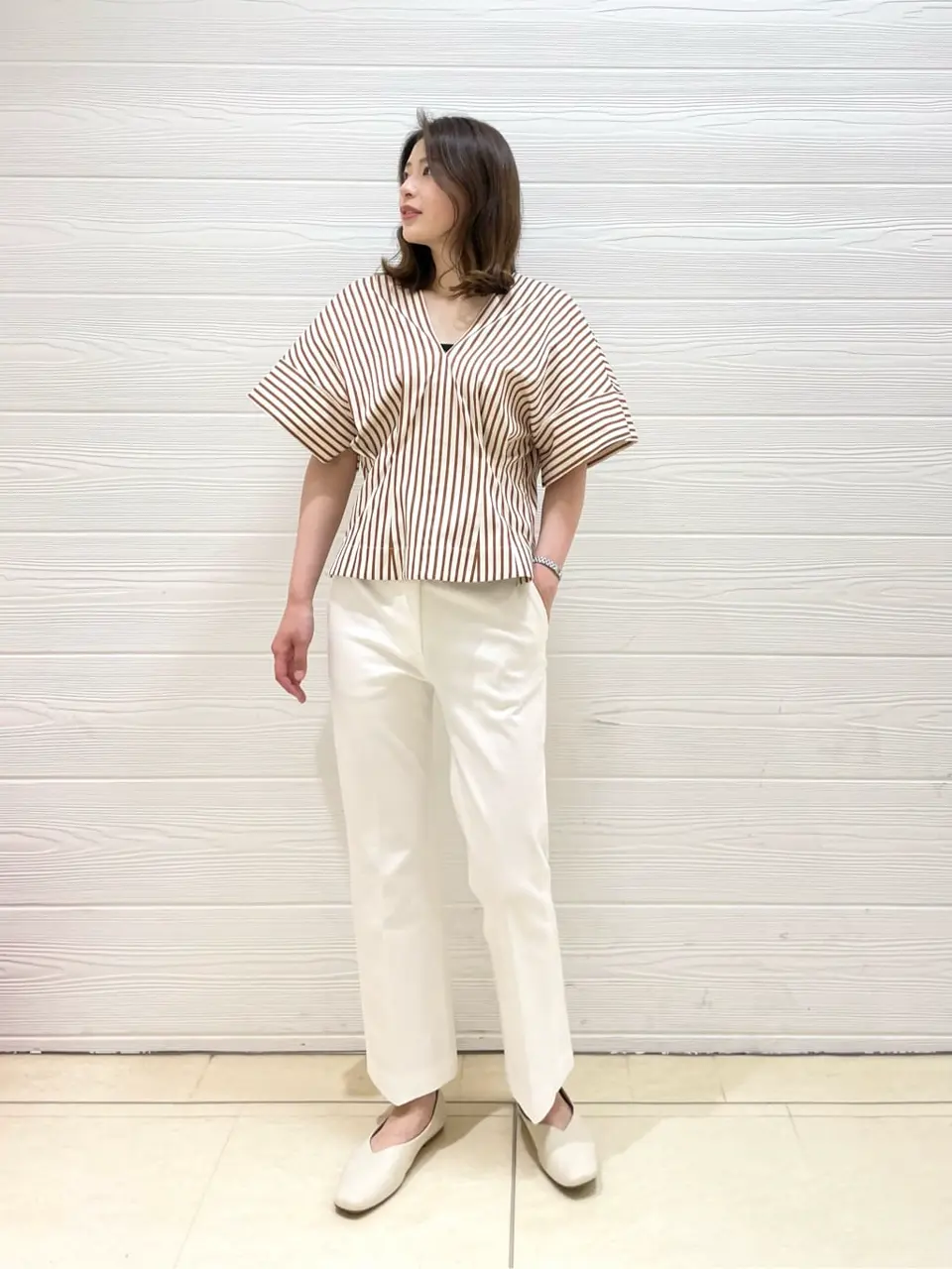 JOSEPH スタッフ コーディネート画像