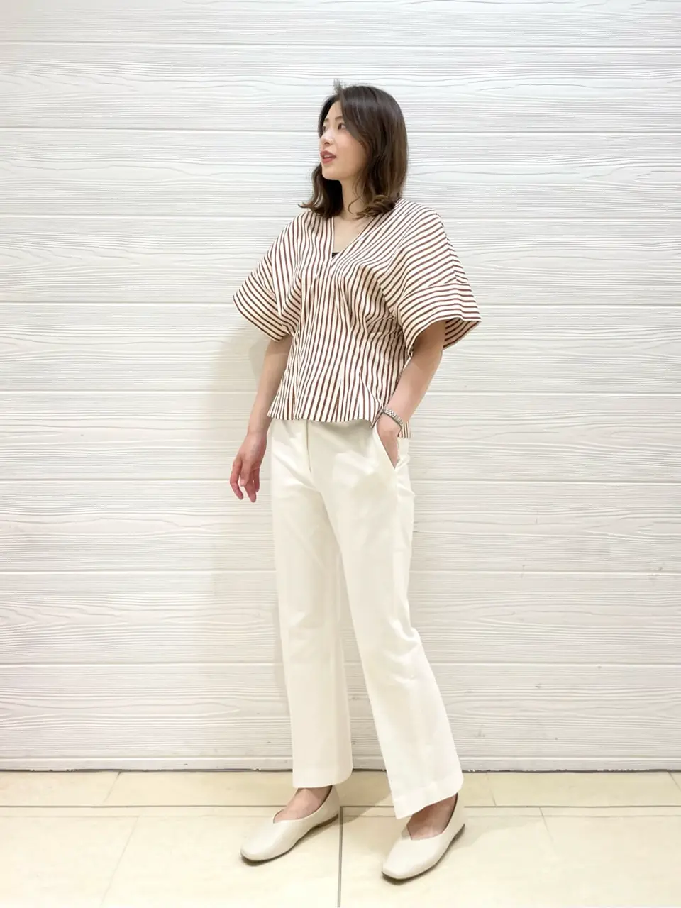 JOSEPH スタッフ コーディネート画像