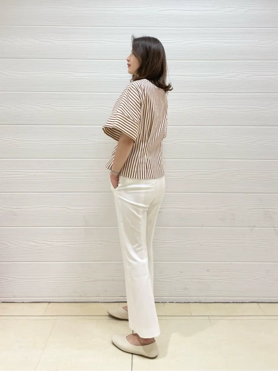 JOSEPH スタッフ コーディネート画像