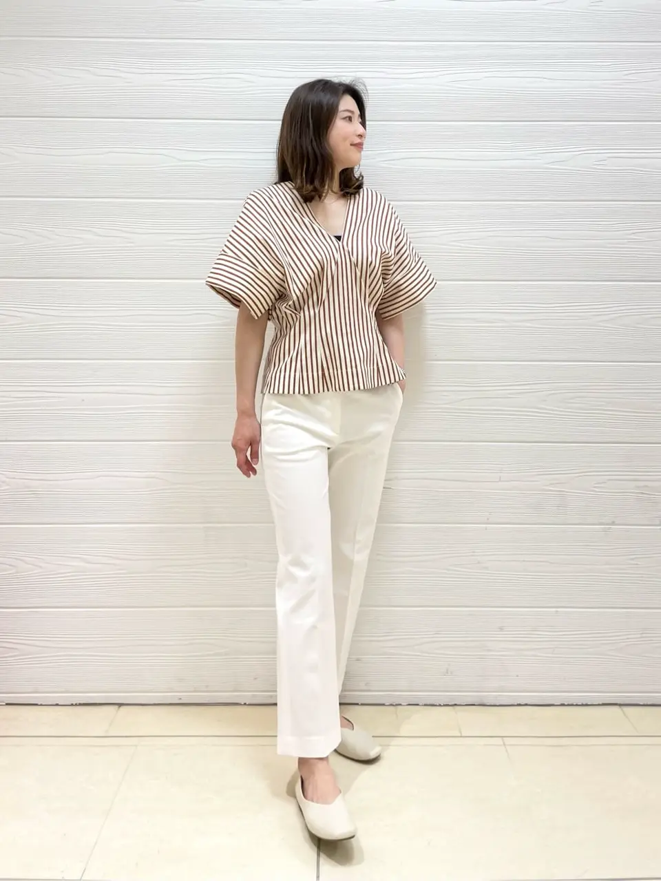 JOSEPH スタッフ コーディネート画像