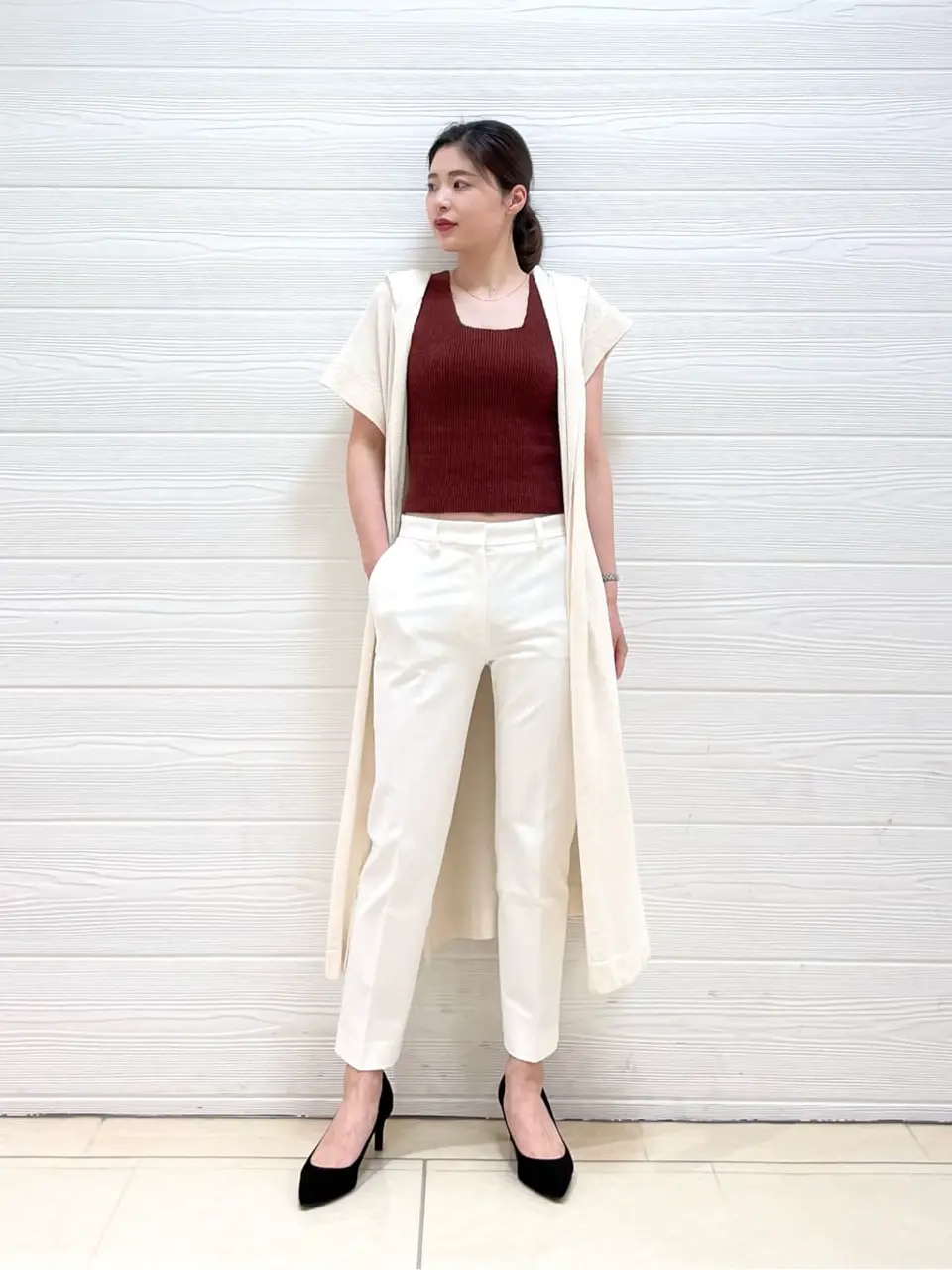 JOSEPH スタッフ コーディネート画像