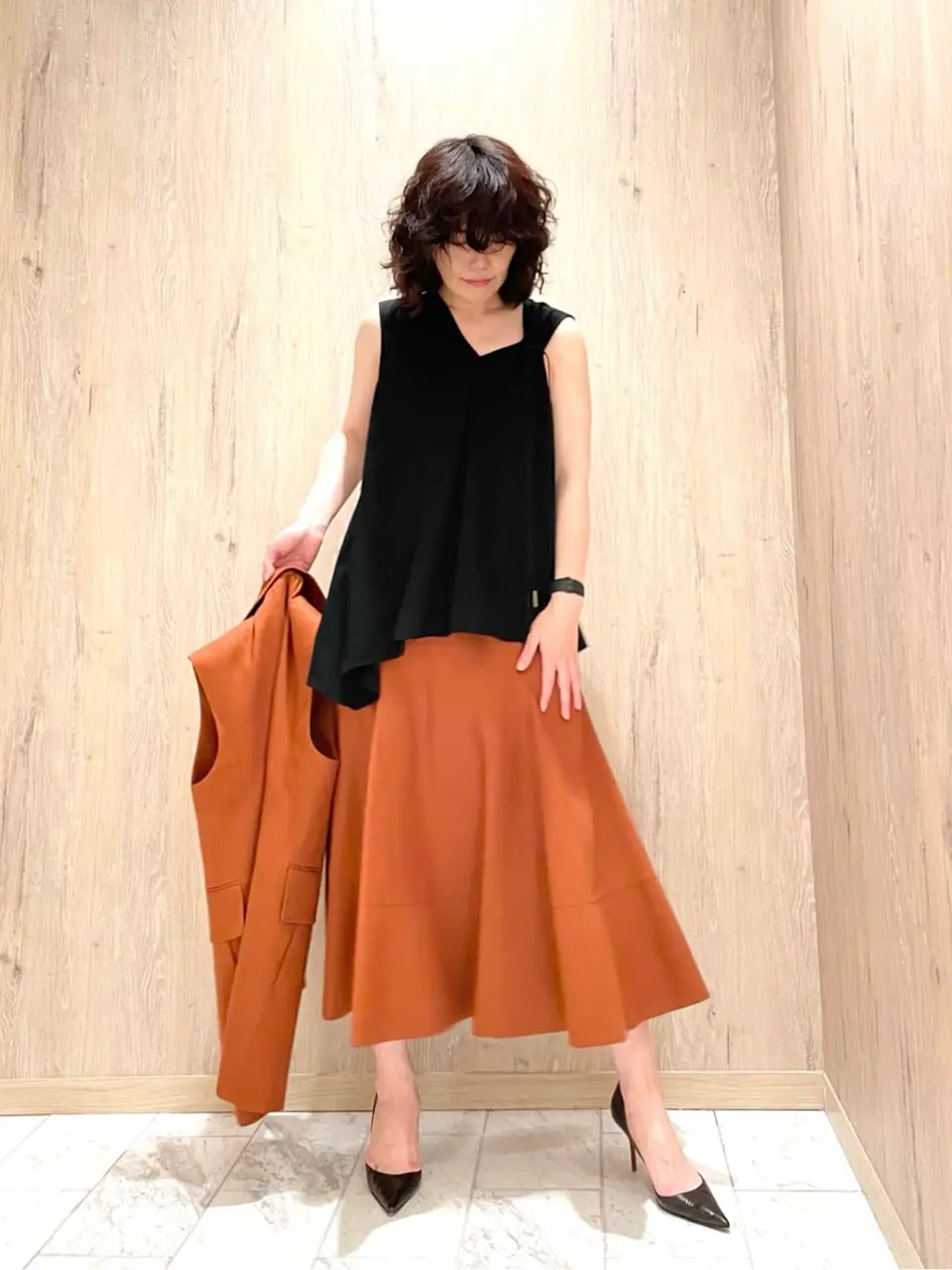  スタッフ コーディネート画像