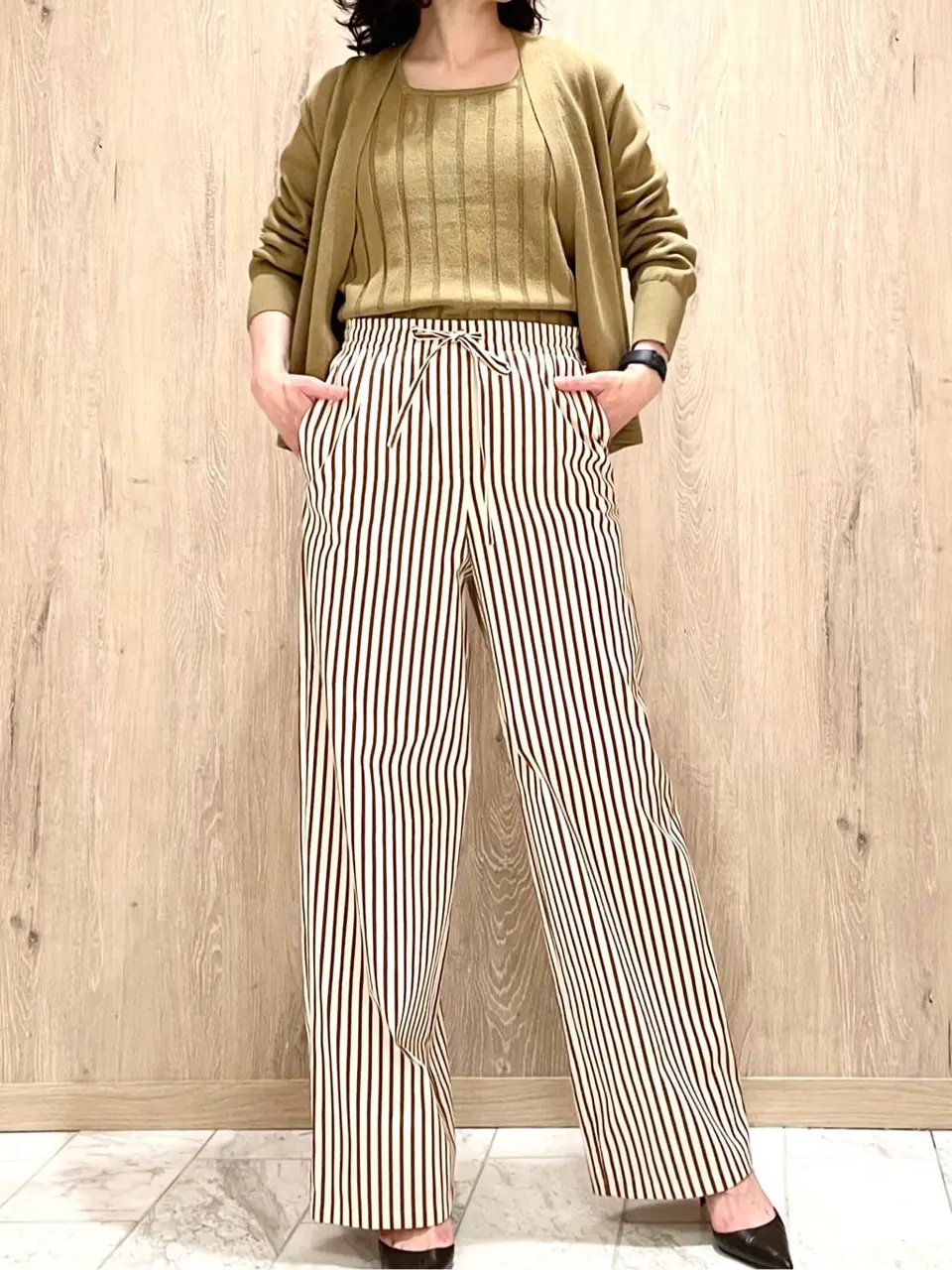 JOSEPH スタッフ コーディネート画像