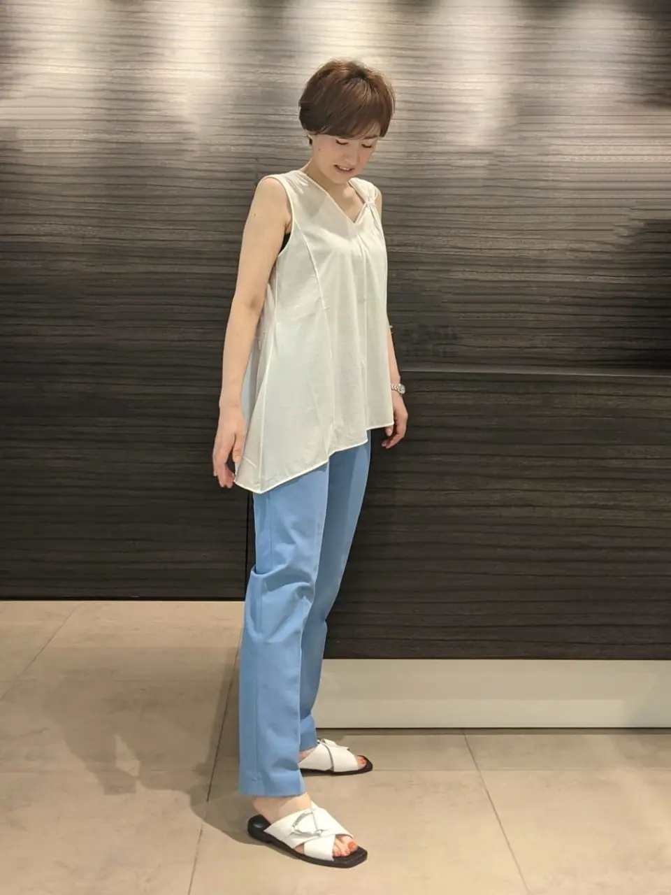 JOSEPH スタッフ コーディネート画像