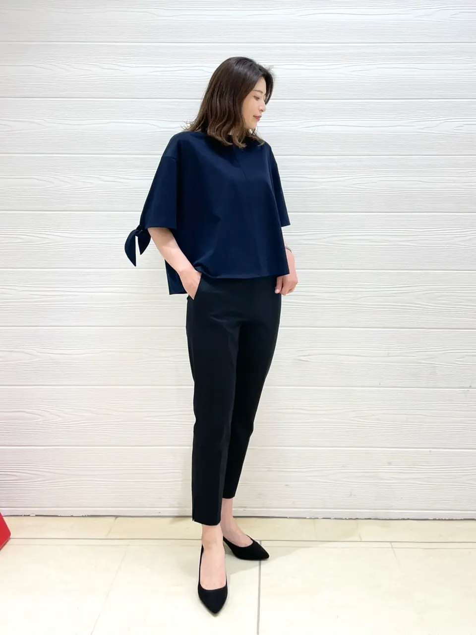 JOSEPH スタッフ コーディネート画像