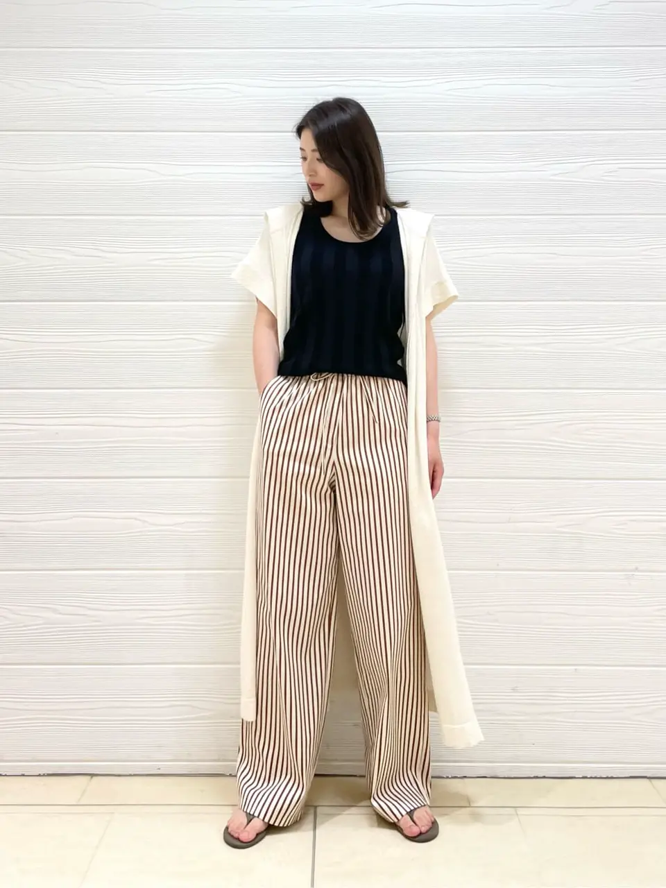 JOSEPH スタッフ コーディネート画像