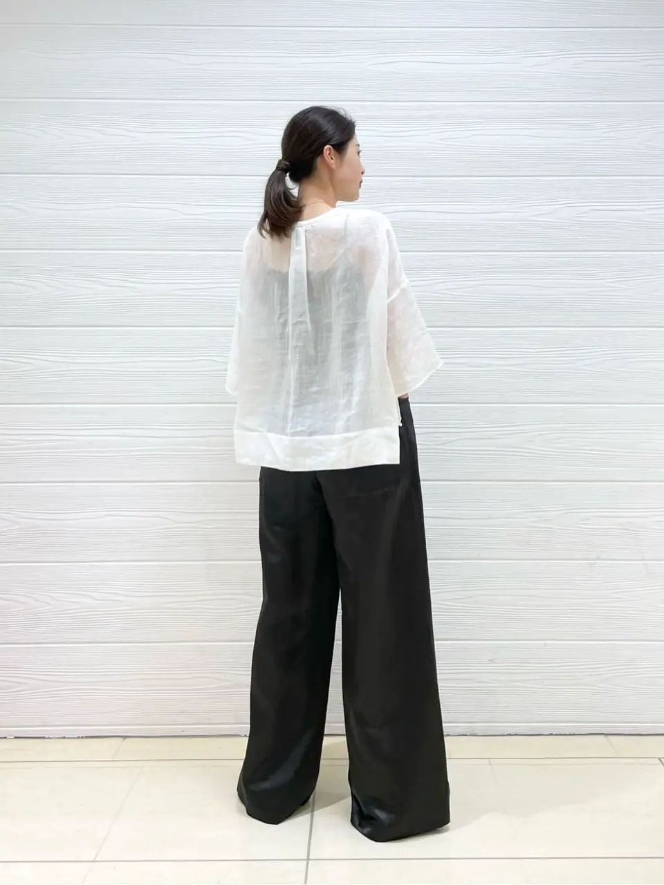 JOSEPH スタッフ コーディネート画像